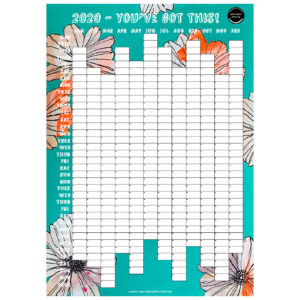 This is an image of the happy lawyer year planner designed in collaboration with artist Carley Cornelissen