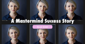 This is an image of lawyer Cara Austen with a button so you can read her Mastermind Success Story.